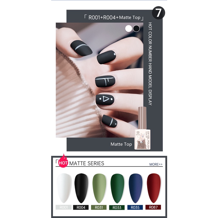 【 COD 】RISYAL  81-120 WARNA KUTEK GEL UV LED Nail  Art / GEL POLISH  / NAIL POLISH / SOAK OFF / KUTEKS GEL/CAT EYE  NAIL ART