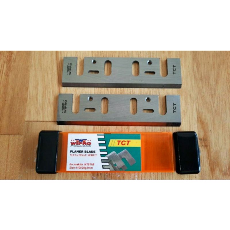 Mata Planer Wipro 110mm TCT/ Planer Blade TCT/ Mata Ketam Pasah Serut N1911B/ Mata Pisau Wipro