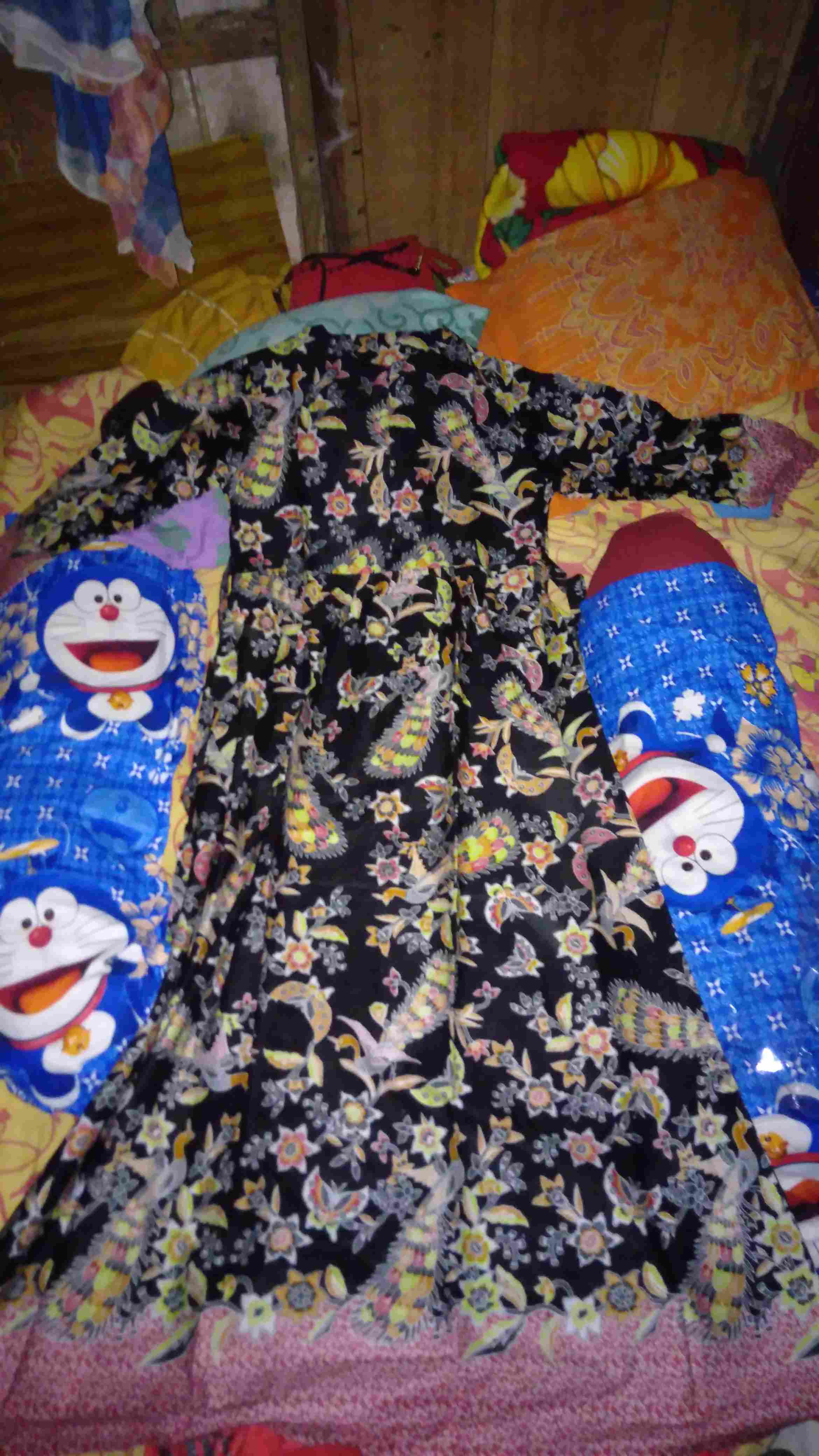 Baju Gamis Batik Wanita-gamis Syari-gamis Batik Jumbo-gamis Batik Kombinasi-gamis Katun-batik Modern