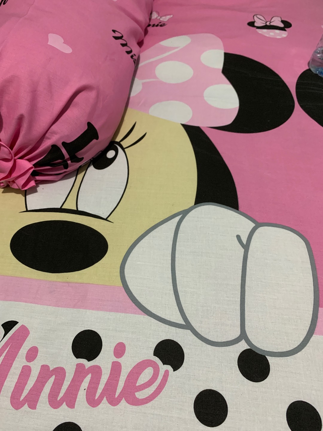 Sprei Rumbai/minnie Mouse/bisa Request Motif Lain