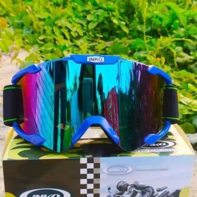 Kaca mata helm cross/guggle helm cross universal