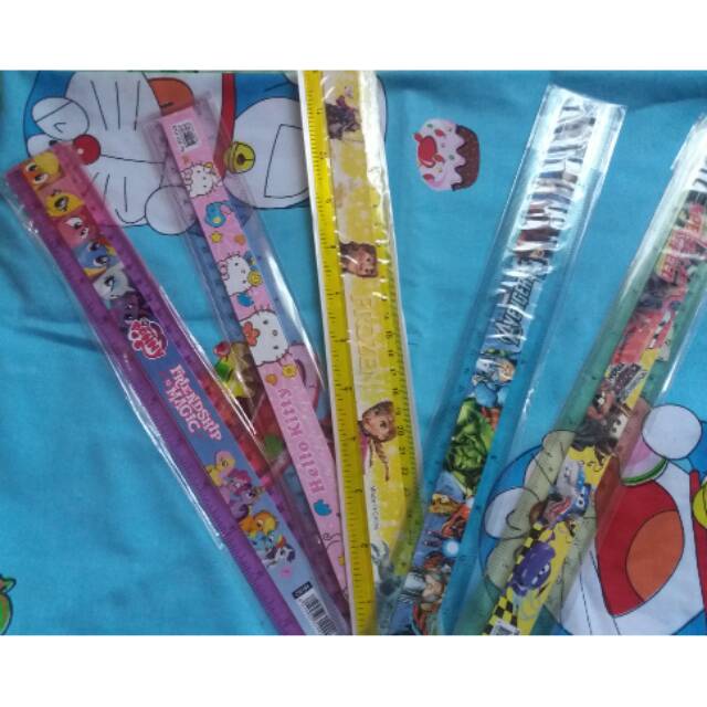 

Penggaris plastik fancy