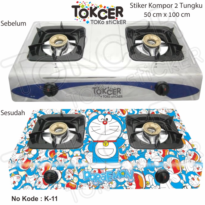STIKER Kulkas/ Stiker Magicom/ Stiker Kompor  DORAEMON