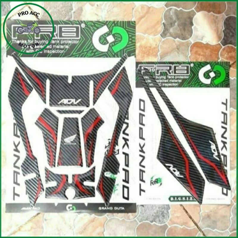 Stiker sticker timbul Tankpad Deckpad Honda Adv 150