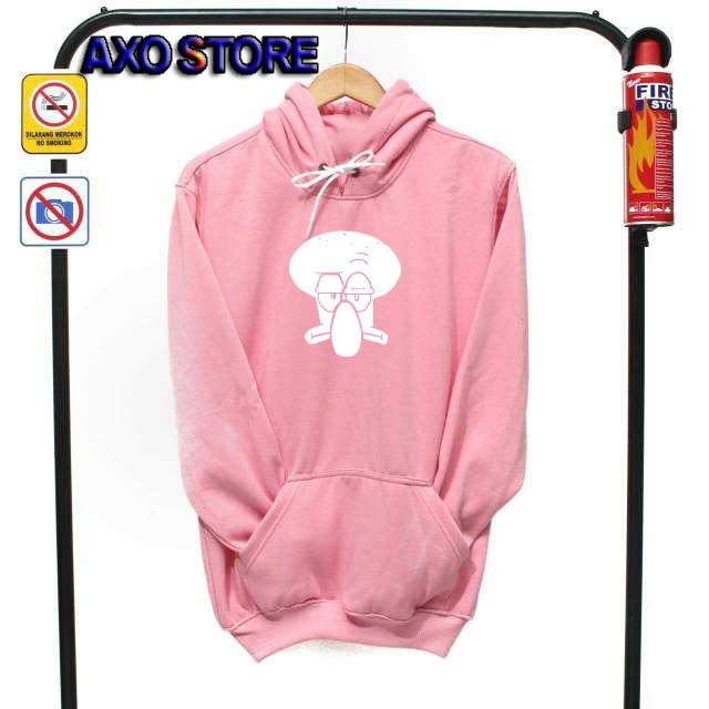 COD TERLARIS HOODIE SABLON Squidward SpongeBob SquarePants PREMIUM / PRIA &amp; WANITA / Sweater / Switer / Hoodie Kekinian / Hoodie Hits / Switer Pria/Hoodie Polos/ SIZE S M L XL XXL 2XL XXXL 3XL Termurah Murah Ukuran Big Size Jumbo