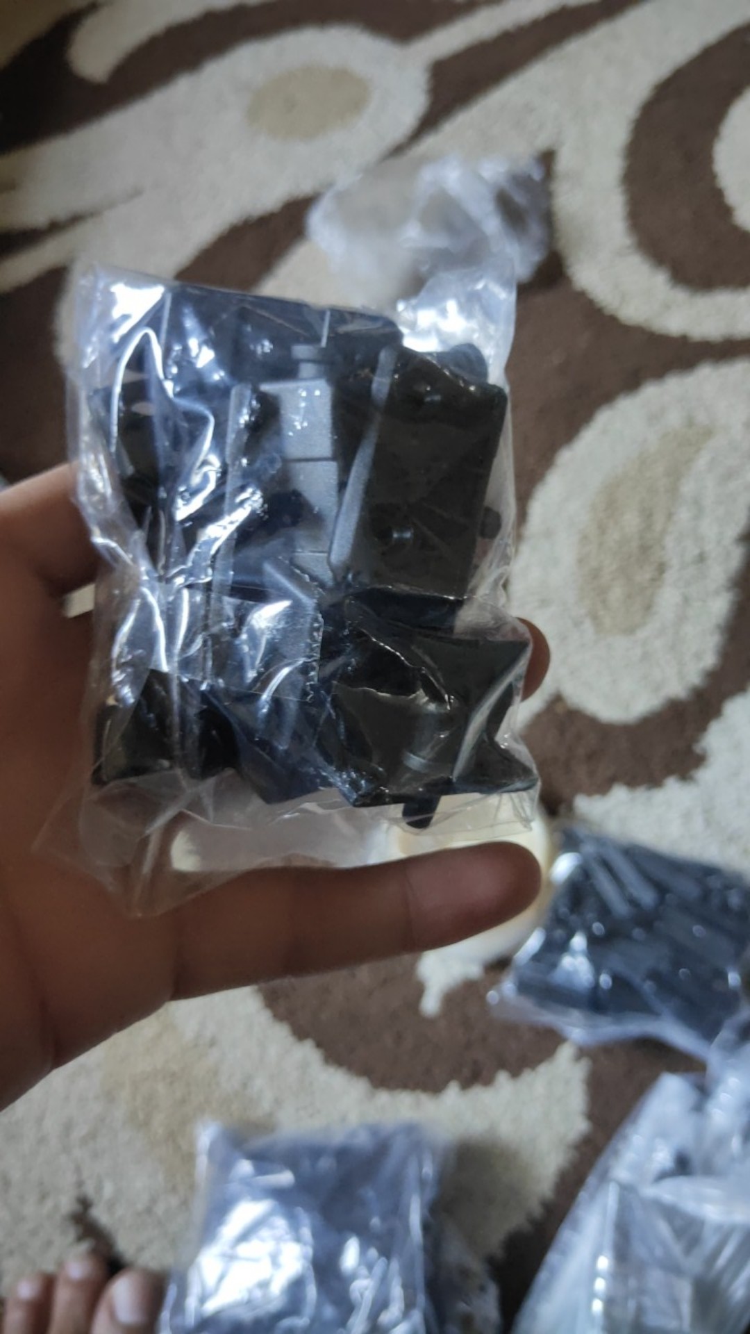 Engsel Pivot Plastik 12 Mm + Bos/ Engsel Tanam Plastik