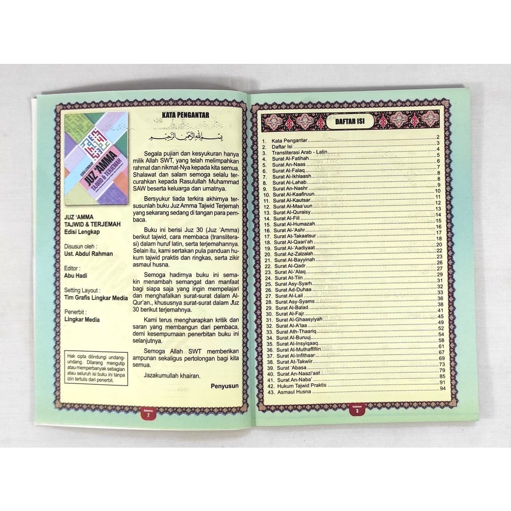 Juz 'Amma Terjemah Full Colour A5 - Milenial - For Kids (LM)