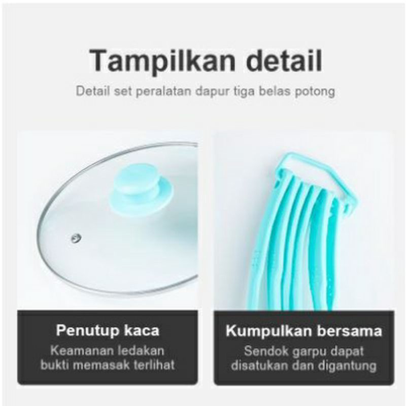 panci set cookwere 13pc/panci marble 13pc/panci set warna