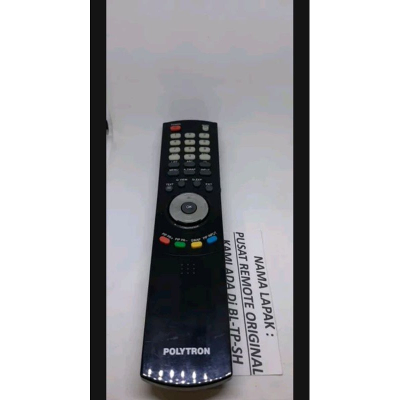 REMOTE REMOT TV POLYTRON 81FA83 ORIGINAL ASLI