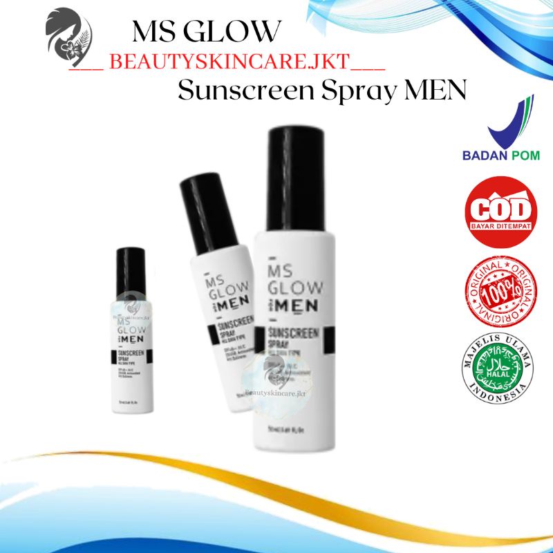 Ms Glow For Men Sunscreen Spray