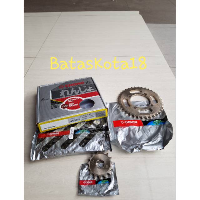 Gear Paket Gir GearSet Bahan Baja Jupiter Z-Vega R New 2006-Jupiter Orisinil Choho