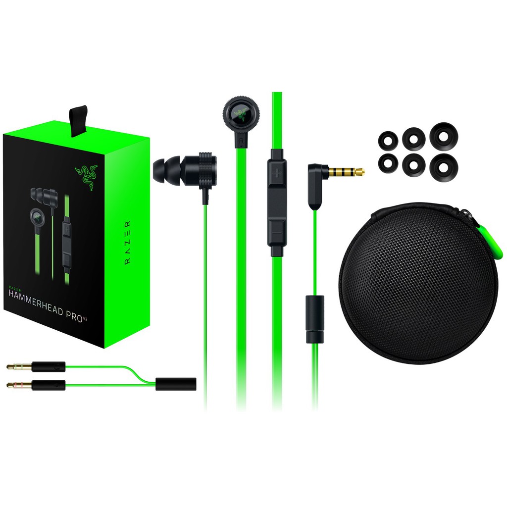 Razer Hammerhead Pro V2 Dota2 Earphone Gaming Hammerhead Shopee Indonesia