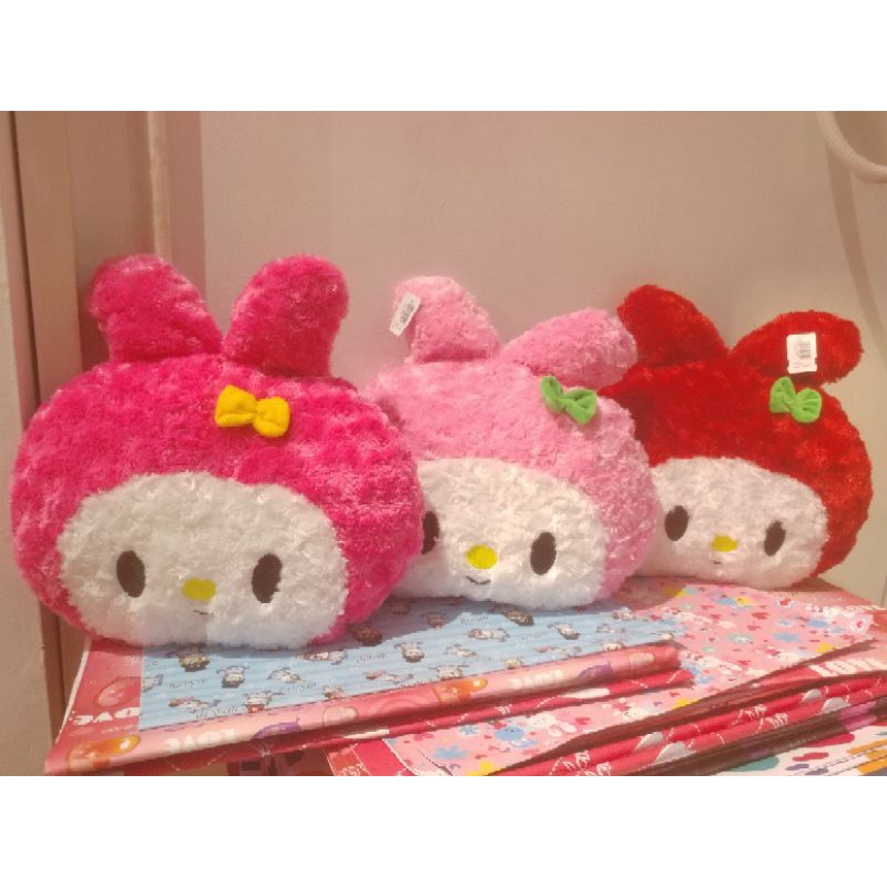 Bantal kepala boneka melody boneka melody bulu