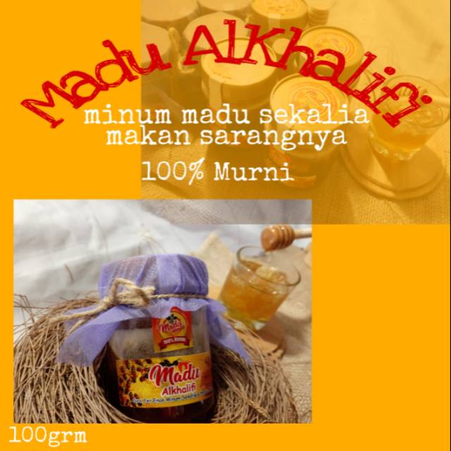 

Madu dan Sarang 100% Murni 100grm