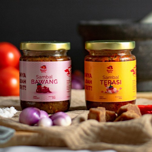 

SAMBAL TERASI / SAMBAL BAWANG 200GR - SAMBAL LEJIT