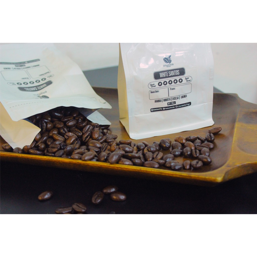 

Kopi White Santos 100 gram