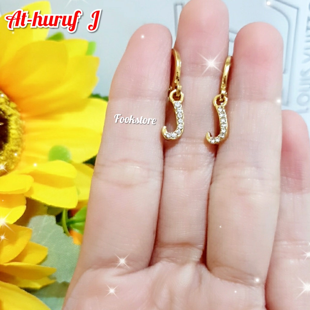 ANTING HURUF XUPING /ANTING Alfabet/ANTING INISIAL FASION KOREA COD