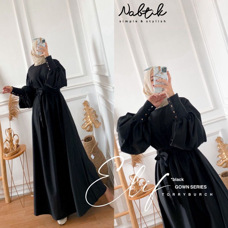 ELIF GOWN SERIES ORIGINAL NABTIK FASHION MURAH SOLO