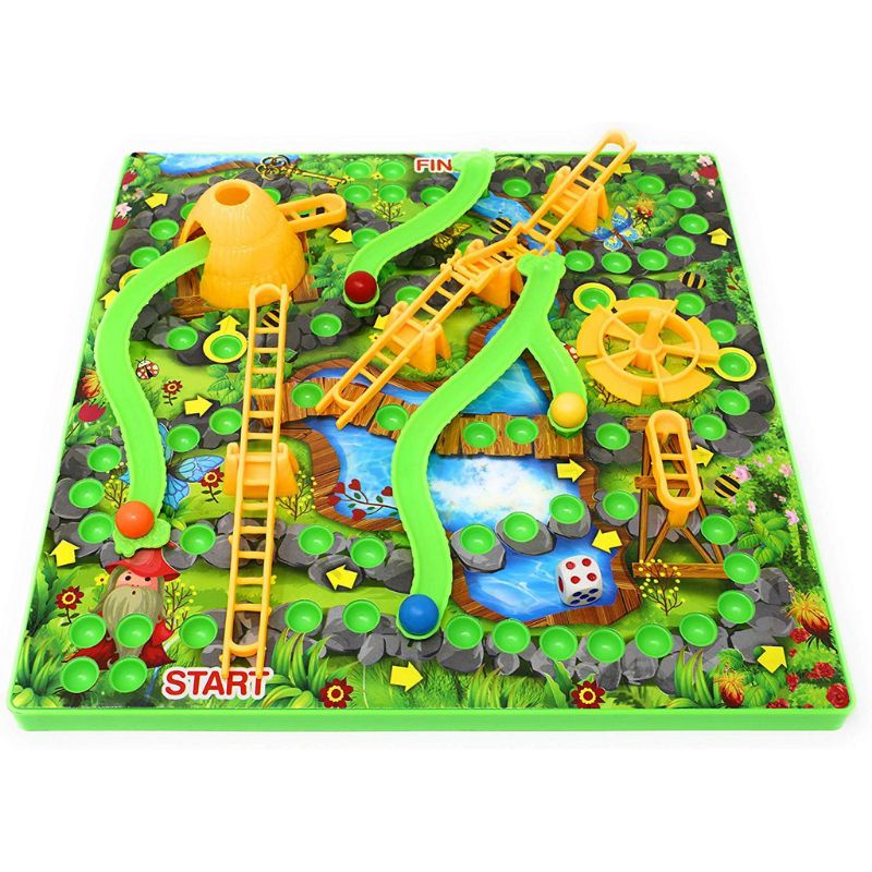 3D Snakes N Ladders - Family Game - Mainan anak