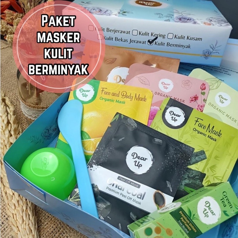 PAKET DEAR UP UNTUK KULIT BERMINYAK PROMO HEMAT