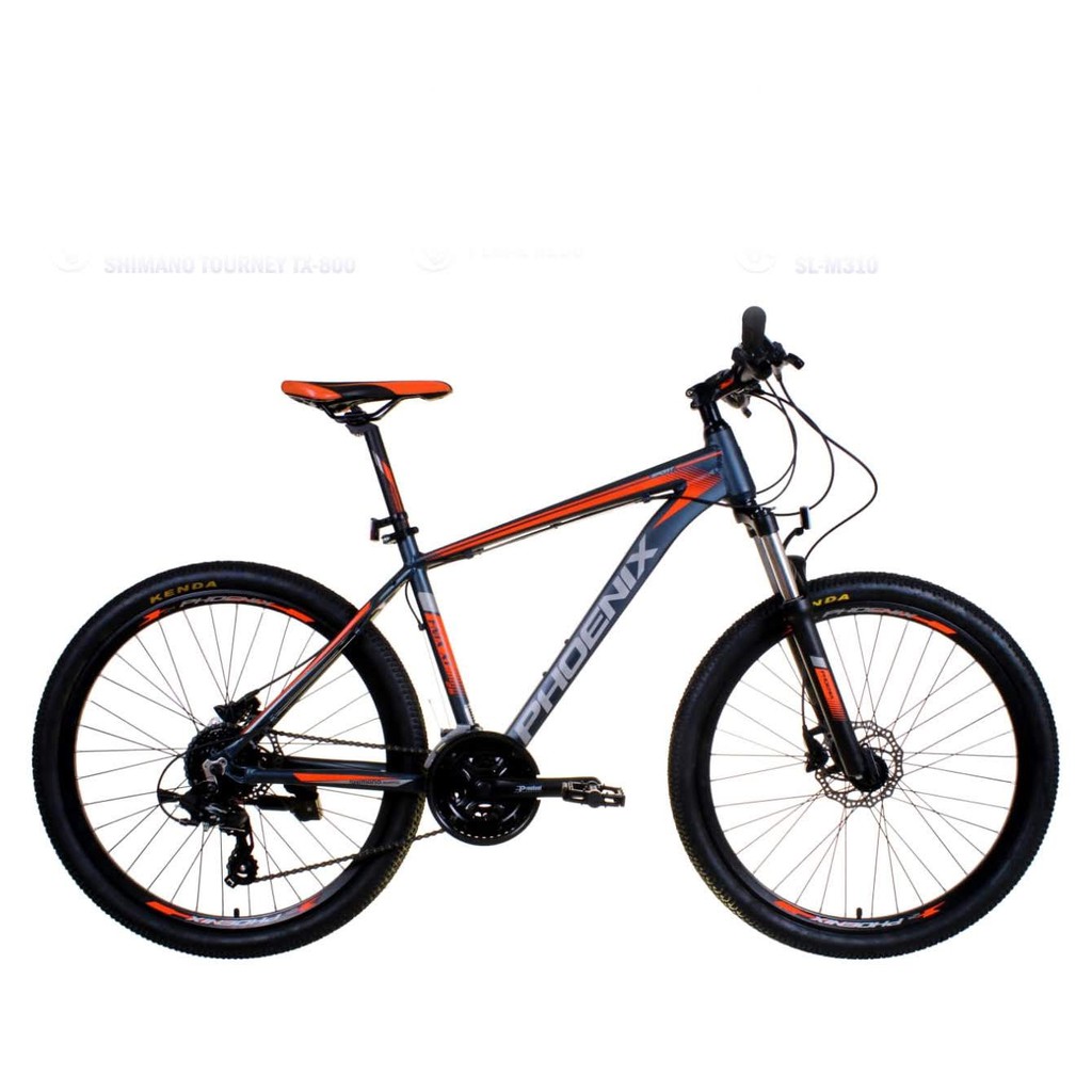  Sepeda  Gunung Phoenix  FNIX  X1  MTB 27 5  Inci Alloy 3x8Sp 