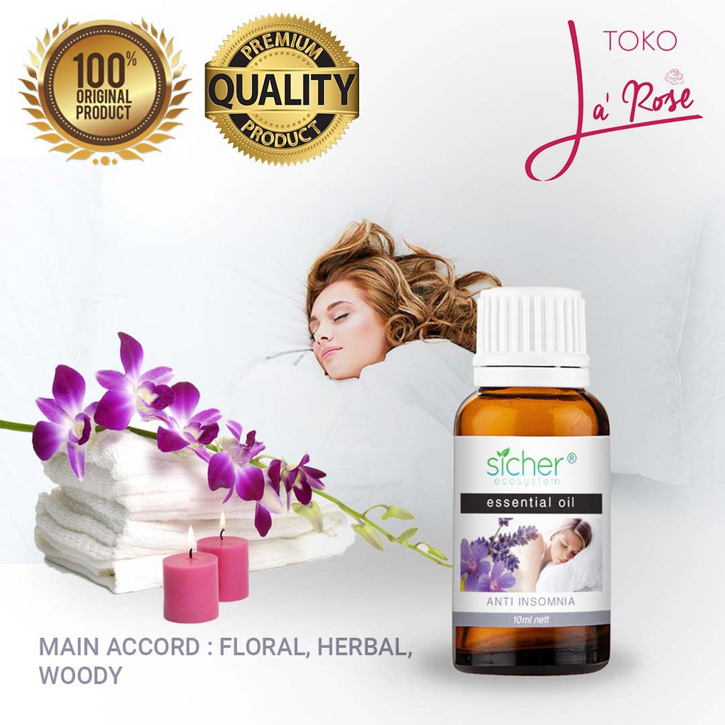 Aromaterapi Deep Sleep Essential Oil Anti Insomia Murni Aromatherapy Tidur