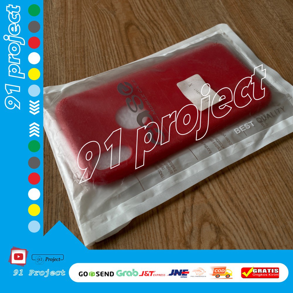 Softcase Iphone X Red - Give Away