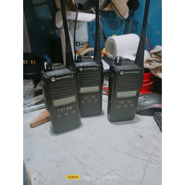 Ht Motorola Cp1300 Uhf low band 350mhz bekas dan normal