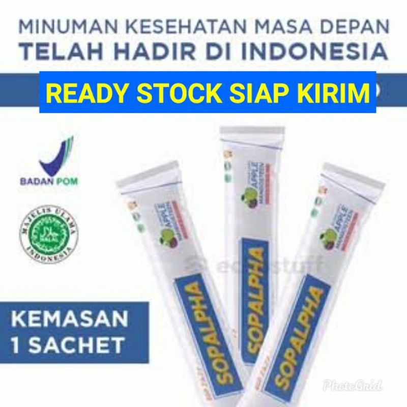 COD SOPALPHA BIOBOOST ORIGINAL PER SACHET - SOP ALPHA BIOBOOST SUPLEMEN KESEHATAN