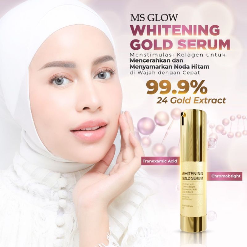 V2L serum Whitening Gold Serum MS GLOW