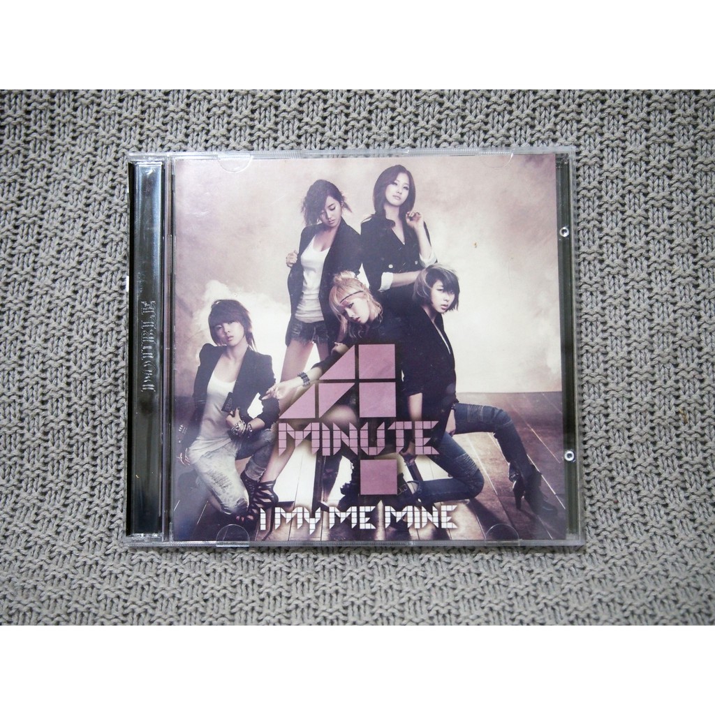 Jual Preloved 4minute I My Me Mine Japanese Version B Edition Shopee Indonesia