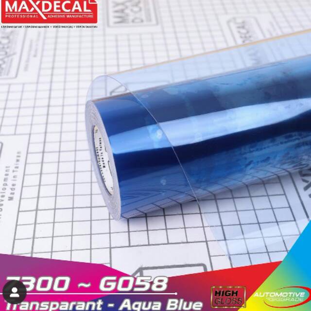 Stiker lampu hybrid motor dan mobil