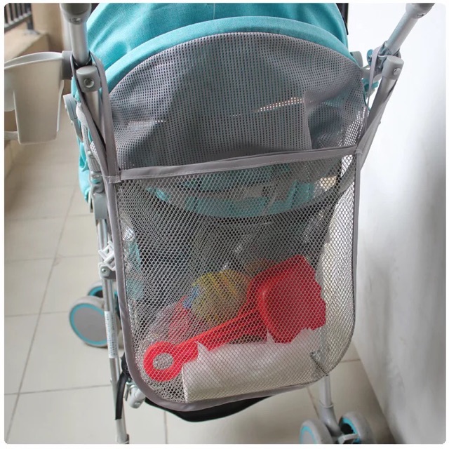 Tas jaring tempat penyimpanan gantung di stroller