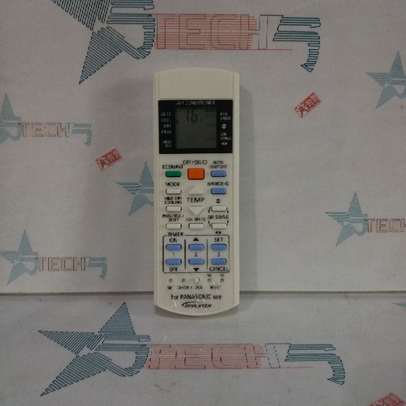 REMOT REMOTE AC PANASONIC INVERTER ORIGINAL ASLI KW