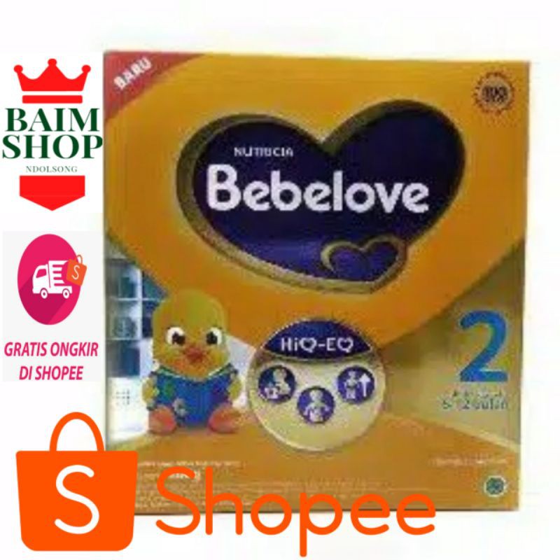 

Susu Bebelove 2 200gr - Susu Nutricia Bebelove 200gr