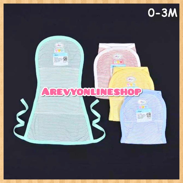 Miyo Popok Tali Bayi Salur 100% Cotton SNI / Popok Bayi / Perlengkapan Bayi Baru Lahir / Baju Bayi