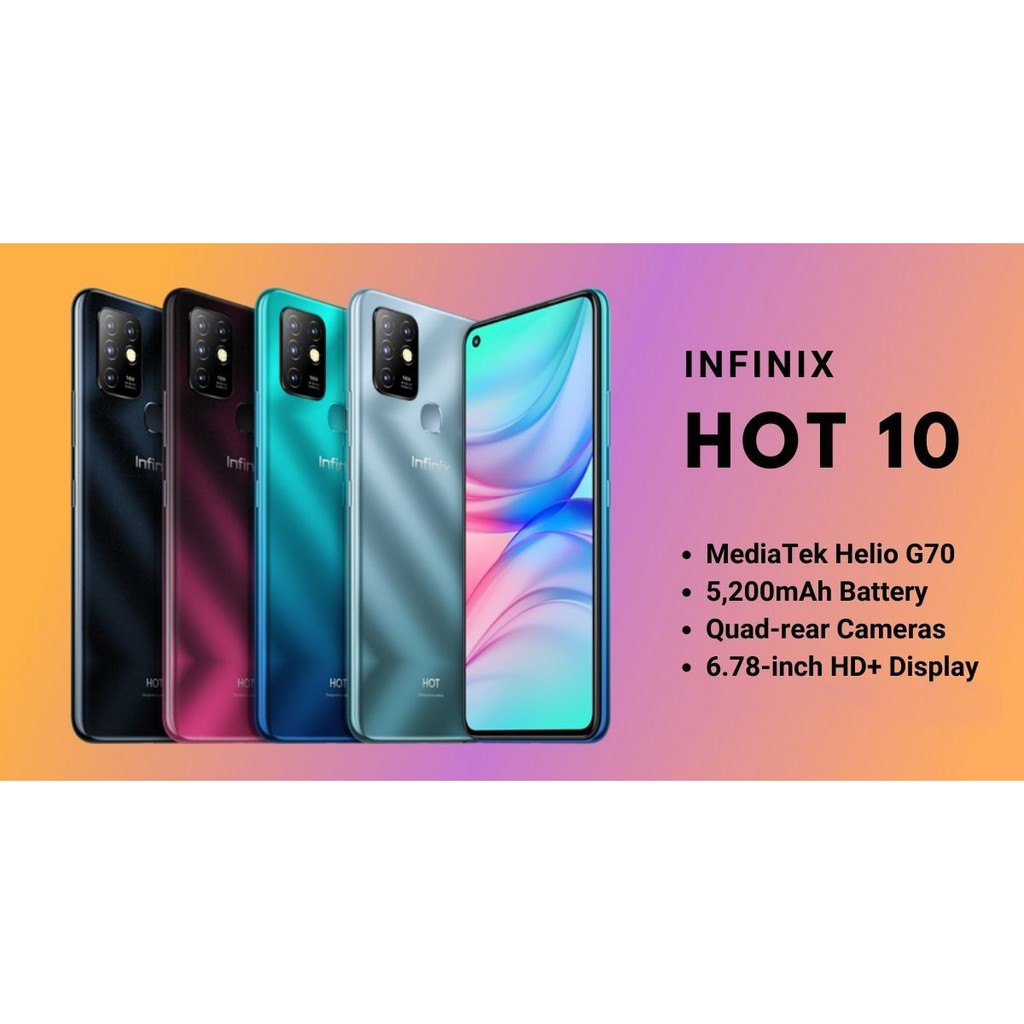Infinix Hot 10 RAM 4/64 GB