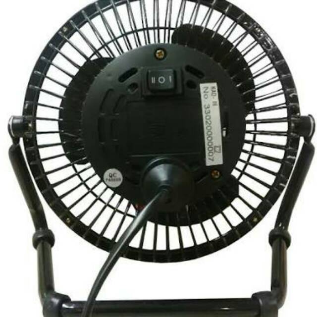 Miyako Desk Fan KAD-06. 6&quot; Kipas Angin mini besi meja