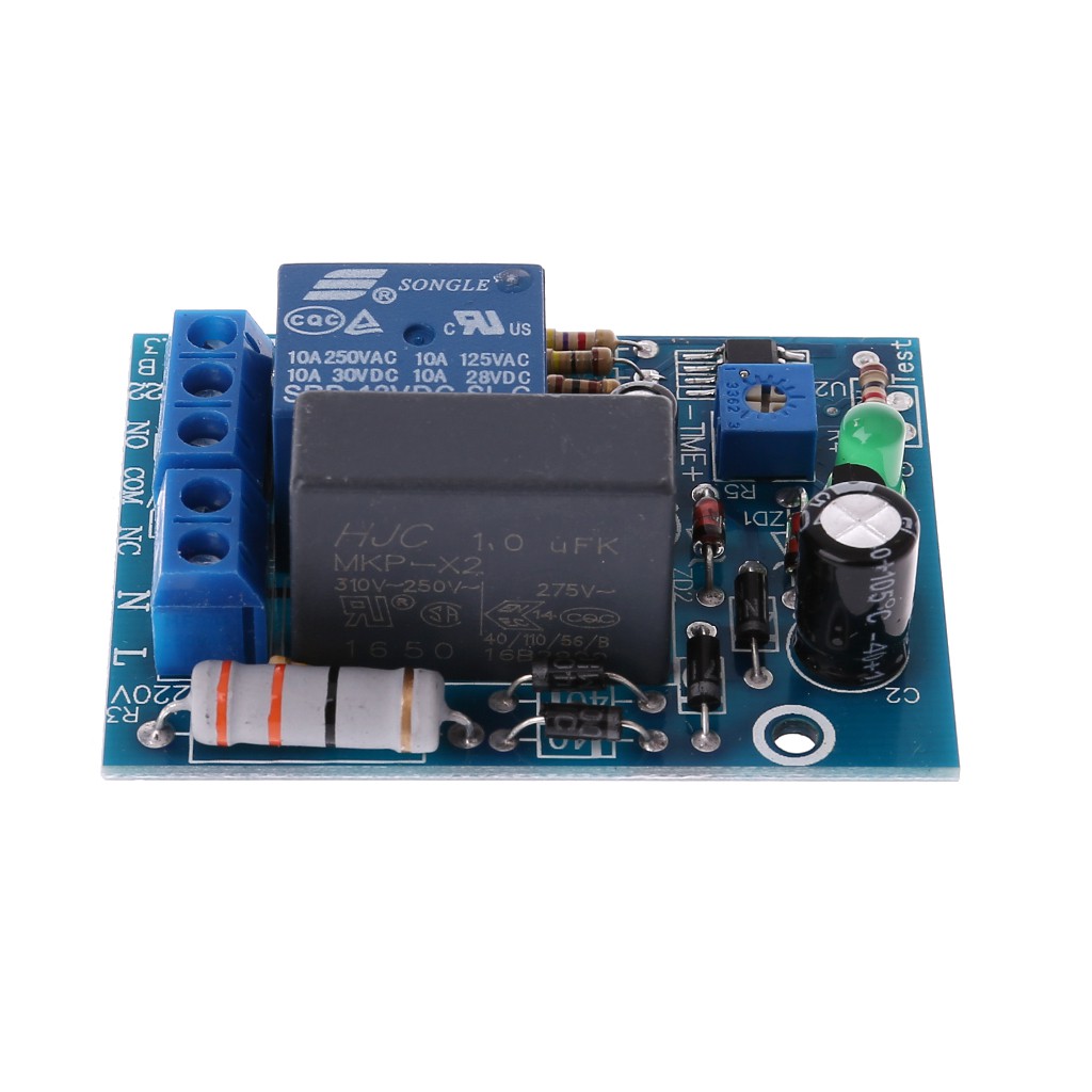 Modul Switch Relay Timer Delay ON / OFF AC 220V Adjustable