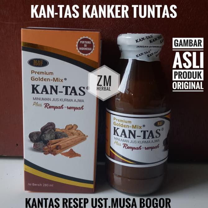 

Original Kan-Tas Kanker Tuntas Kantas Jus Kurma Ajwa Ustad Musa Mudikulo.Com1