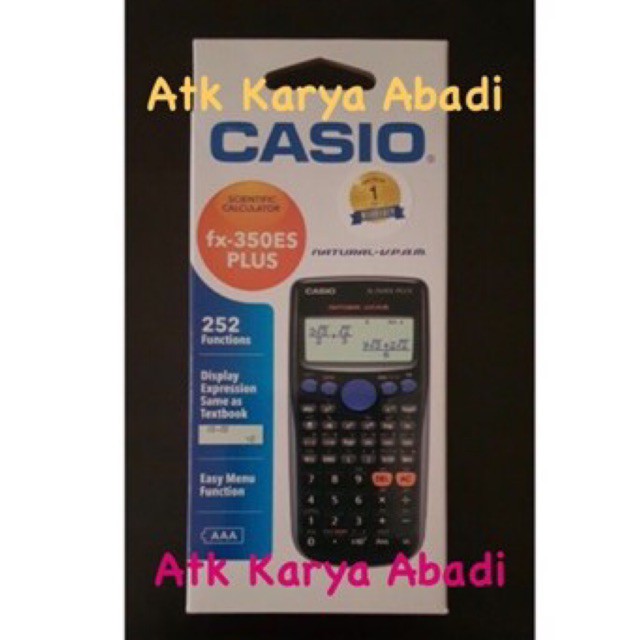 

CASIO SCIENTIFIC CALCULATOR FX 350 ES PLUS