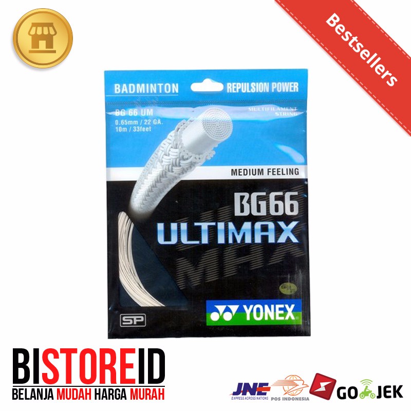 Senar Raket Yonex BG66 Ultimax Original