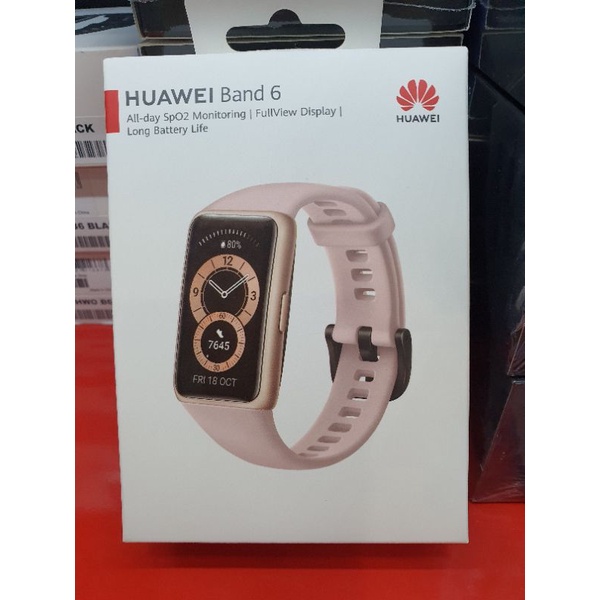 HUAWEI Band 6 Smartwatch smartBand Garansi Resmi Indonesia-Pink