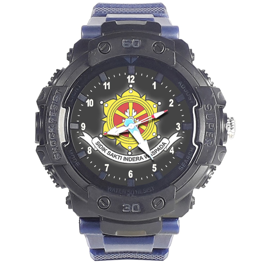 Jam Tangan  LOGO BARESKRIM SPORT Bagus