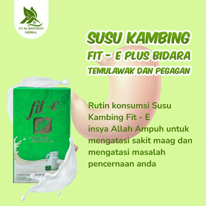 

Susu kambing Susu Fit-E ettawa