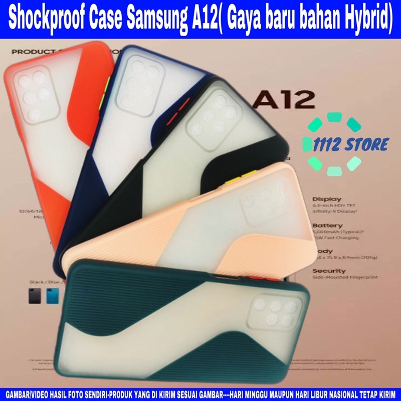 Shockproof case samsung A12 - case samsung a12 - silikon samsung a12