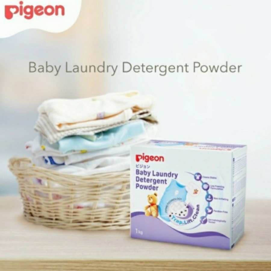 Pigeon Baby Laundry Detergent Powder Deterjen Bubuk 1Kg