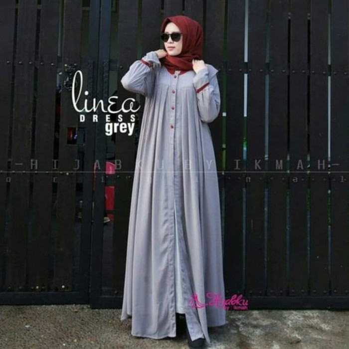 GAMIS SYARI ANNAJAH CAPUCCINO 900GR 110 140 ALLSIZE GAMIS SYARI BUSUI CADAR CREPE HQ POLOS MURAH I.