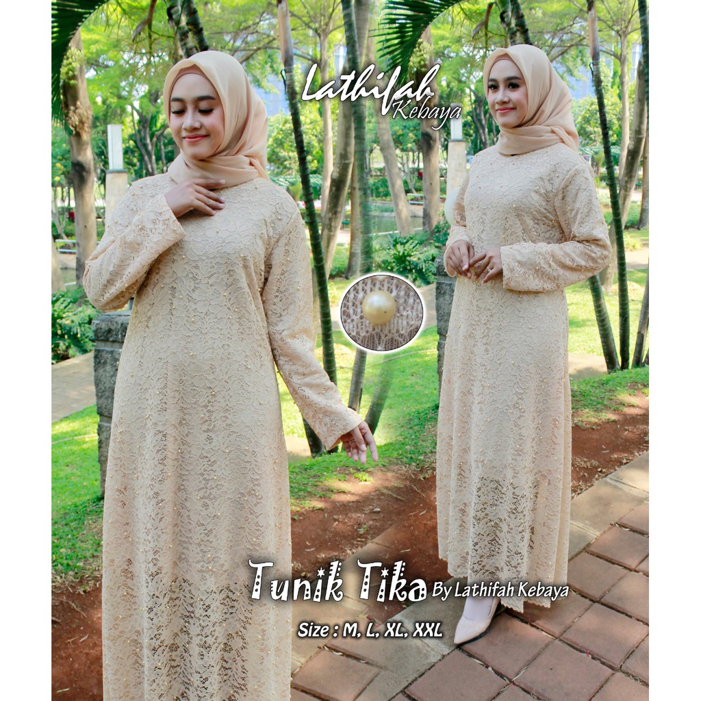 stelan kebaya model gamis mutiara new