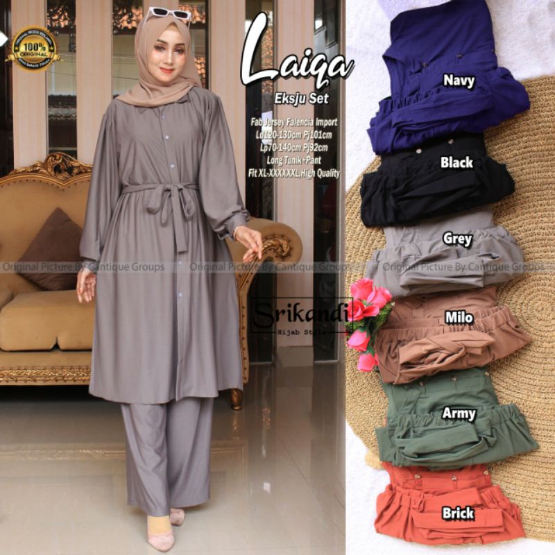 LAIQA EKSTRA JUMBO SETELAN by Srikandi